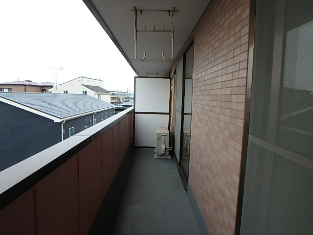 ヒロオパレス ベランダ