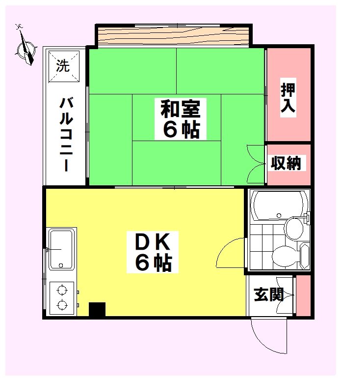 サンコーハイツ 間取り図