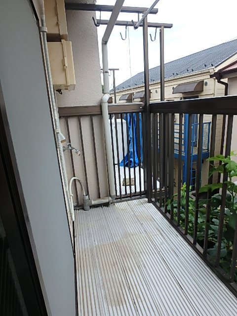 末広ハイツ ベランダ