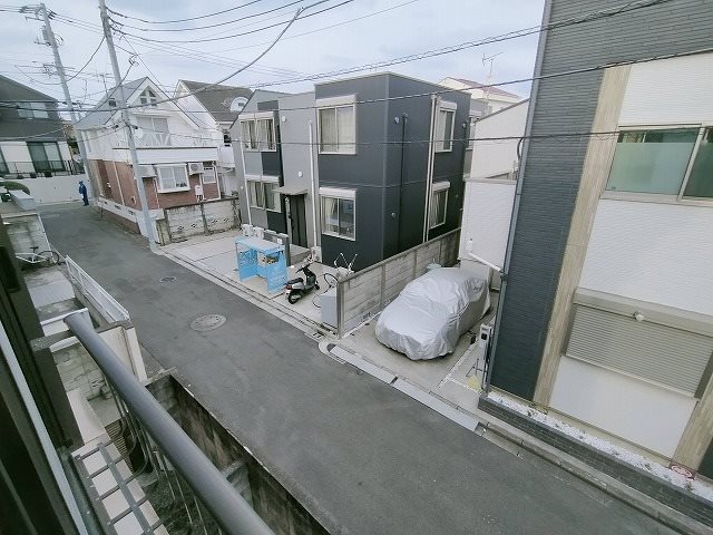 コーポしらさぎ ベランダ