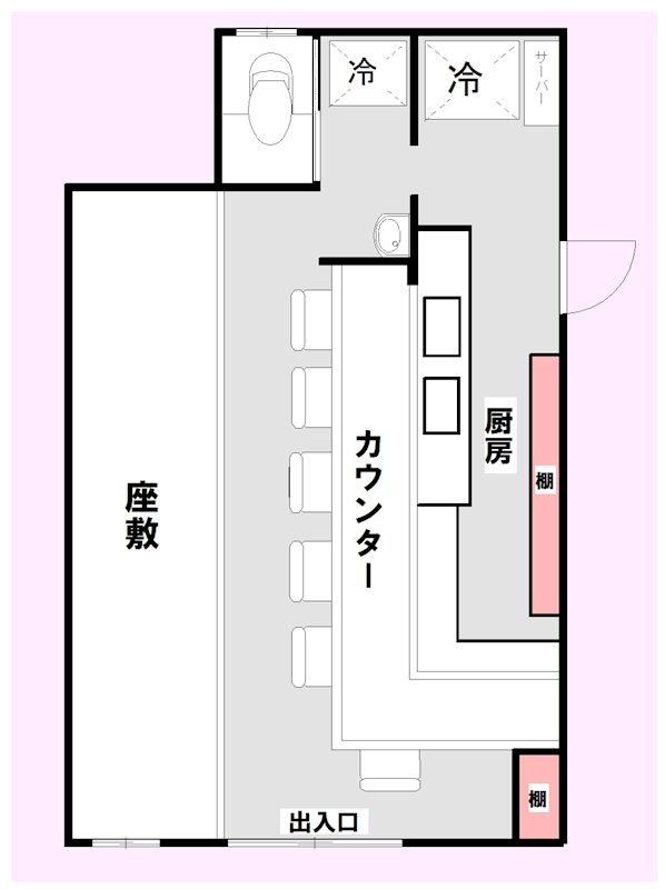 西新井ファニッシュメント 102号室 間取り