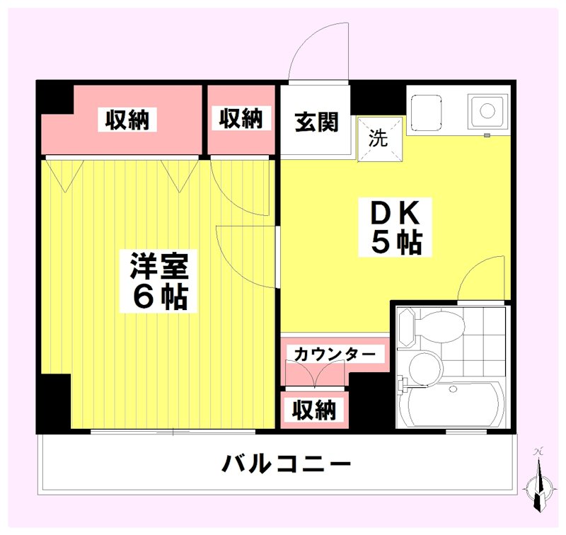 鈴木マンション 間取り図