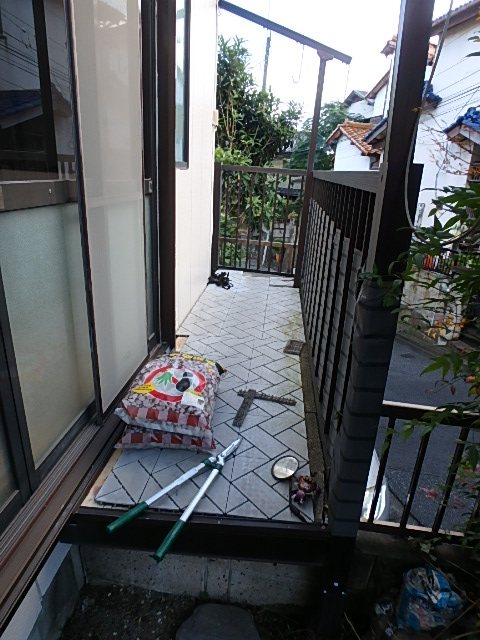 芝山5丁目戸建 ベランダ