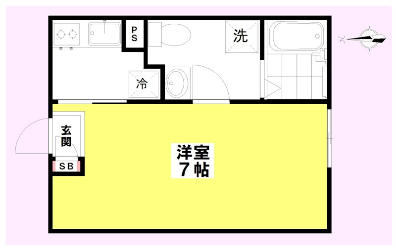 プロムナード大森南 間取り図
