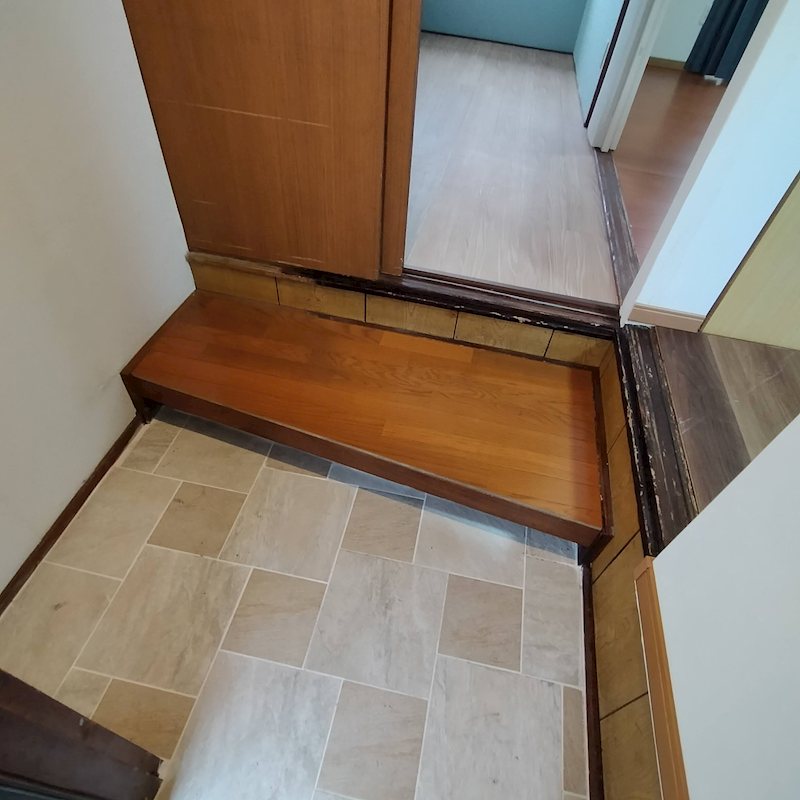 川口市坂下町戸建 玄関