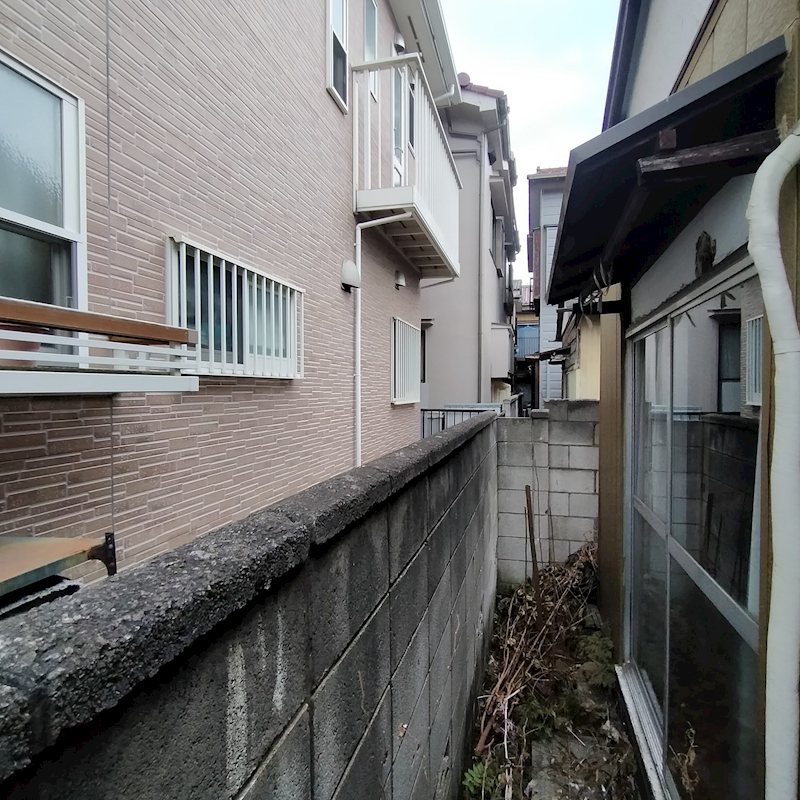 川口市坂下町戸建 ベランダ