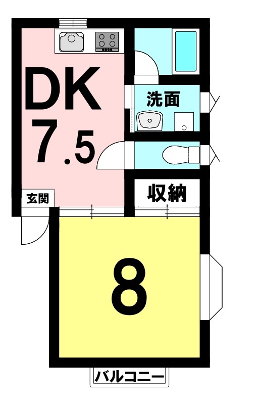 ラッフルズ 間取り