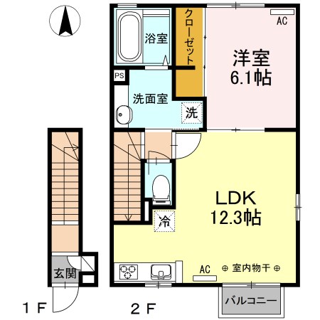 青森県八戸市類家２丁目 間取り