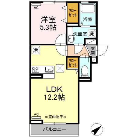 グレイスコートYKY 間取り