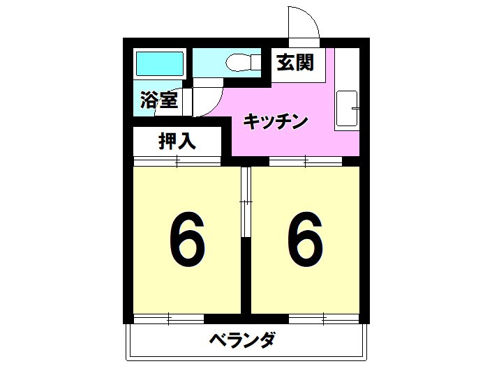 レジアス白銀A 間取り