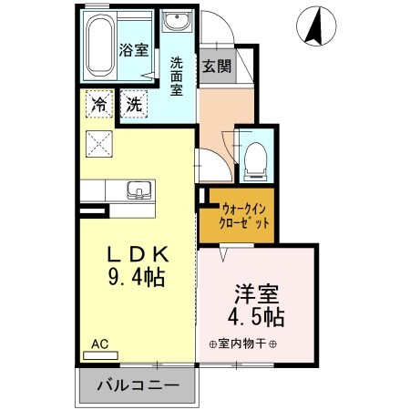 コスモ吹上　B 間取り