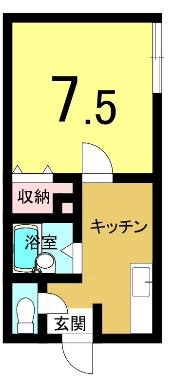 ヴェルディ川崎B 間取り