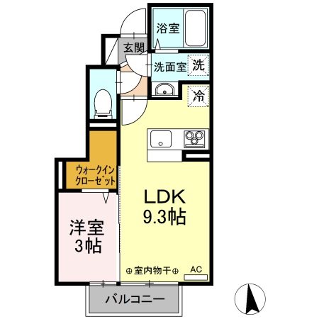 ウィット新井田西 間取り