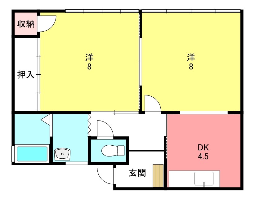 レントス大町 間取り