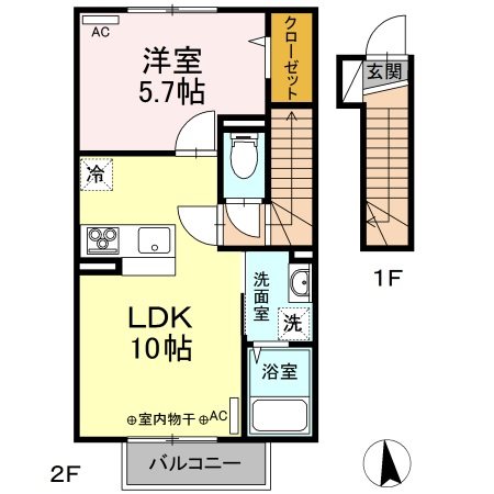 ウィット新井田西 間取り