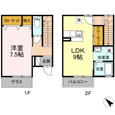 メゾン パシオン　 間取り