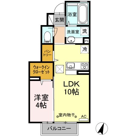 フラットテン 間取り