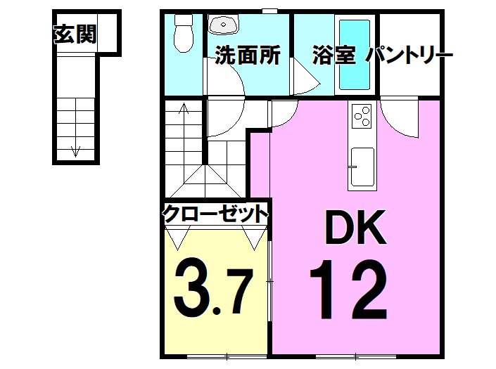 シャ・アムール 間取り