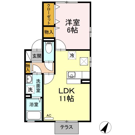 セジュールラピス 間取り