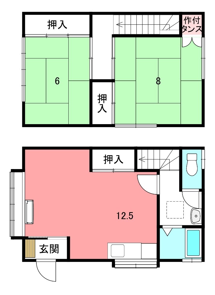 小野アパート 間取り