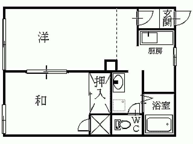 ヴェルディ川崎A 間取り