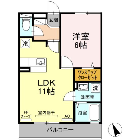 エーデルハイムB 間取り