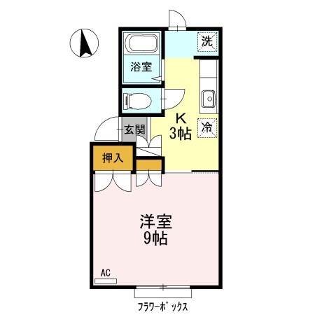 グリーンハウスセジュール  間取り