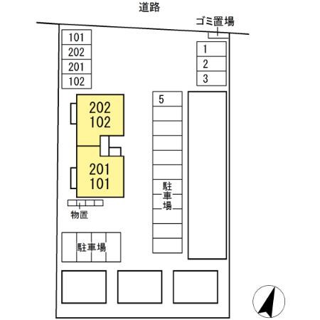 アンジュ  駐車場