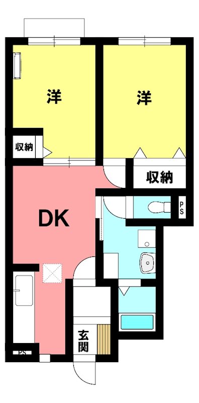 フェアリーハウス　A  間取り