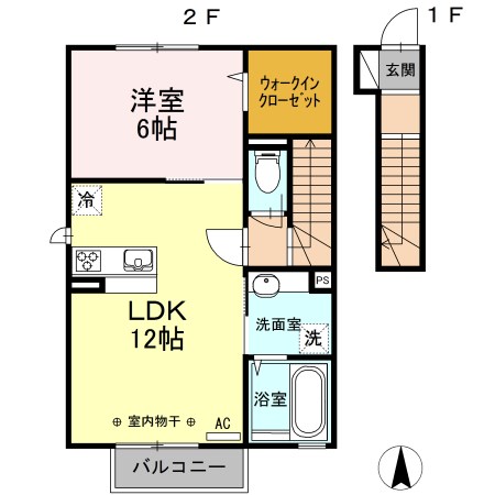 グランデ新井田 間取り