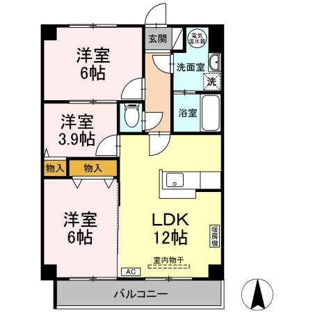 プリムローズヒル　弐番館 間取り