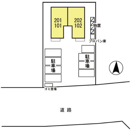 ヴィルポート 駐車場
