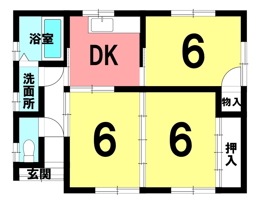 エポックタウン  間取り