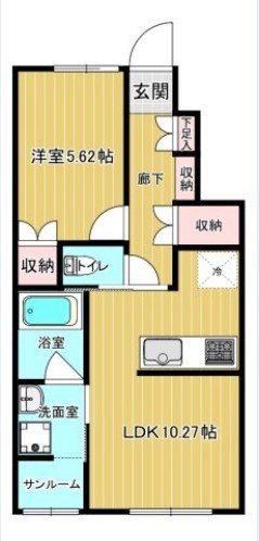 ブルジェオンB 間取り