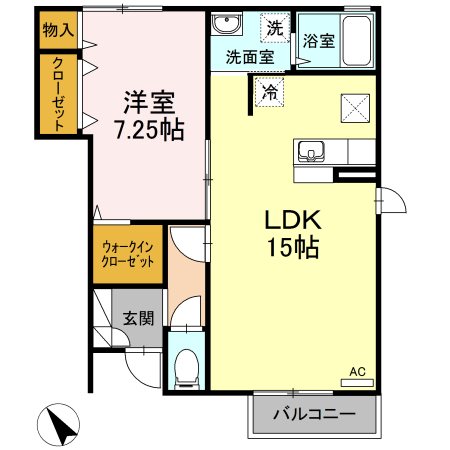 セジュールクリエ 間取り
