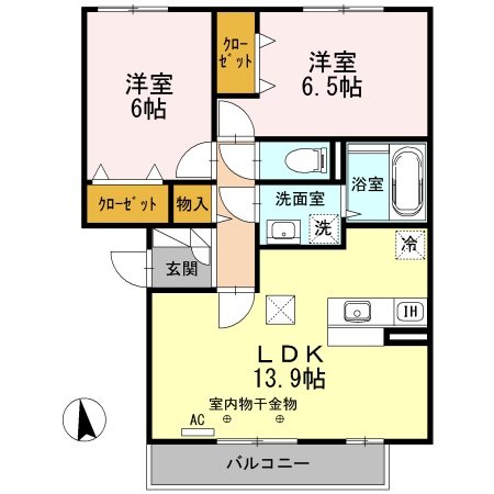 アバンセレジデンス　 間取り