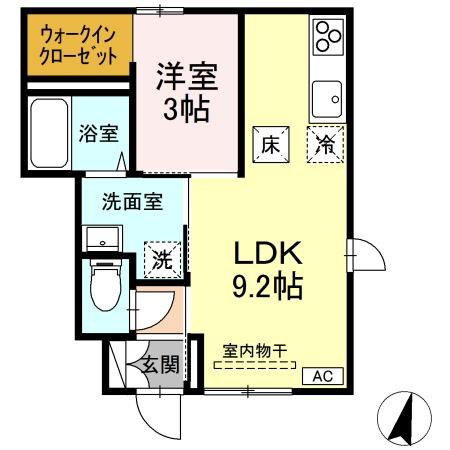 RESUA鍛冶町 間取り