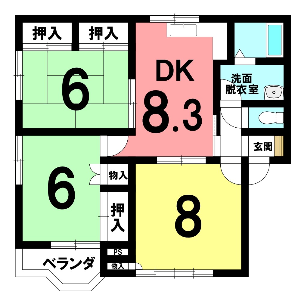 グランディール 間取り