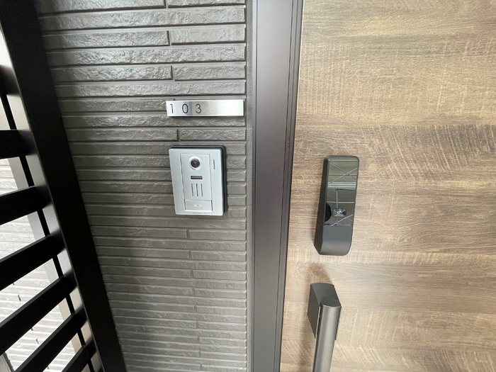 レスア柏崎Ⅲ エントランス