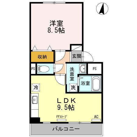 パシフィックレインボー 間取り