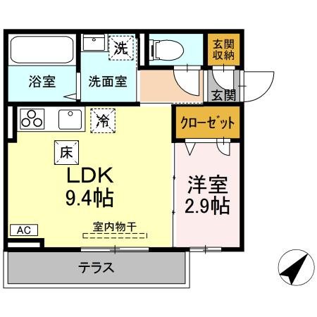 レスア柏崎Ⅰ 間取り
