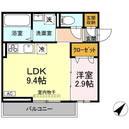 レスア柏崎Ⅰ 間取り