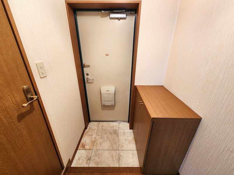 マンションアプリコット 玄関