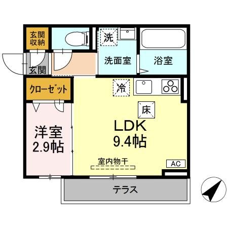 レスア柏崎Ⅰ 間取り
