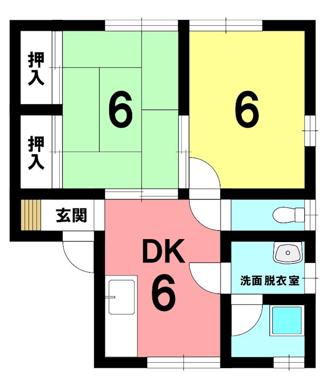 シャトレーサワイ  間取り