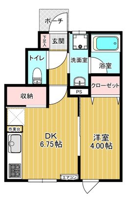 ル・リオンＡ（Le rion A） 間取り