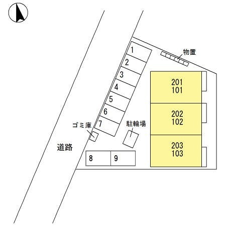 ブリックス 駐車場