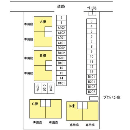サンライズ油久保　B 駐車場