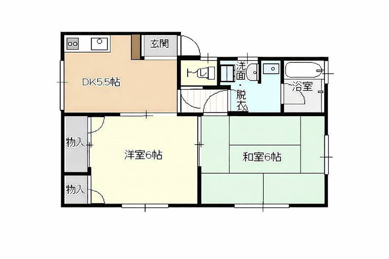 シャトレーサワイ  間取り