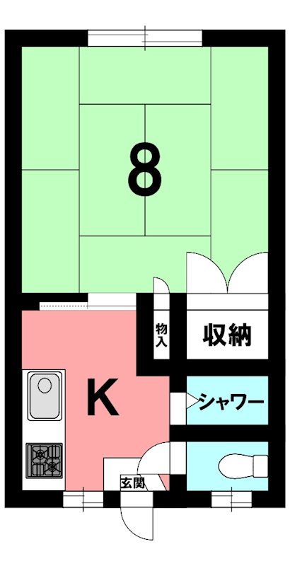 ぽぷらハイツ 間取り